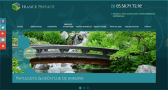 Desktop Screenshot of france-paysage.com