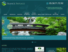 Tablet Screenshot of france-paysage.com
